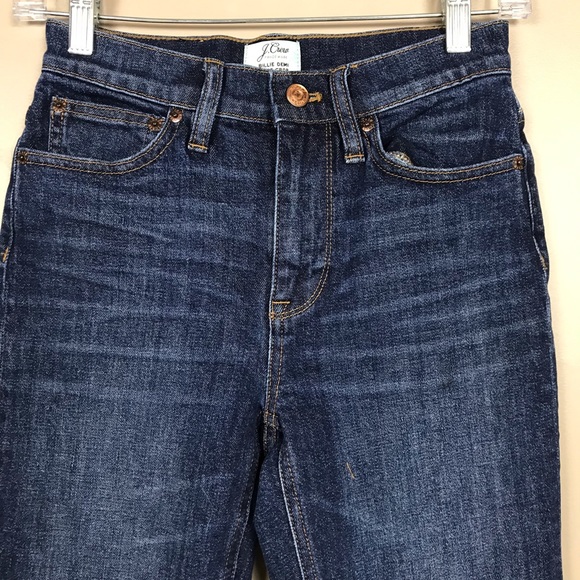 J.Crew Billie Demi boot crop jeans 24 - Picture 4 of 7